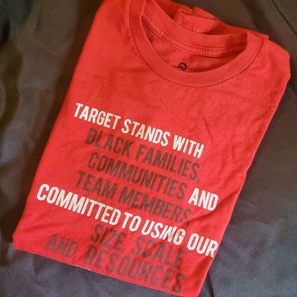 2 Target employee shirts